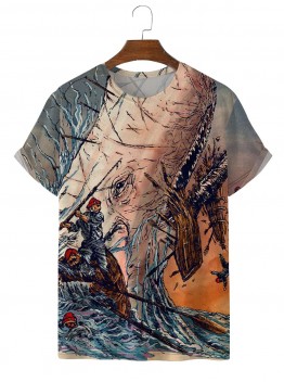 Men's Whaling Short Sleeve T-Shirt